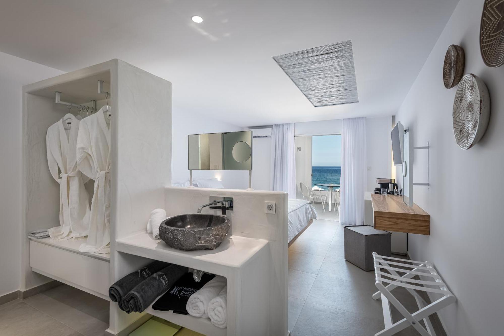 Kantouni Beach Boutique Hotel Panormos  ภายนอก รูปภาพ